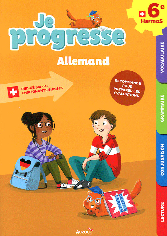 6ème Harmos - Je progresse en allemand Appuis scolaires La family shop
