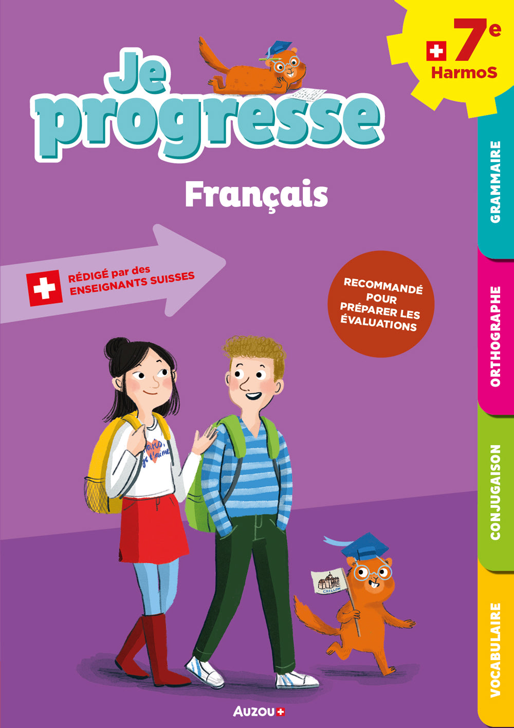 7e HarmoS - 7P - Je progresse en français Appuis scolaires La family shop