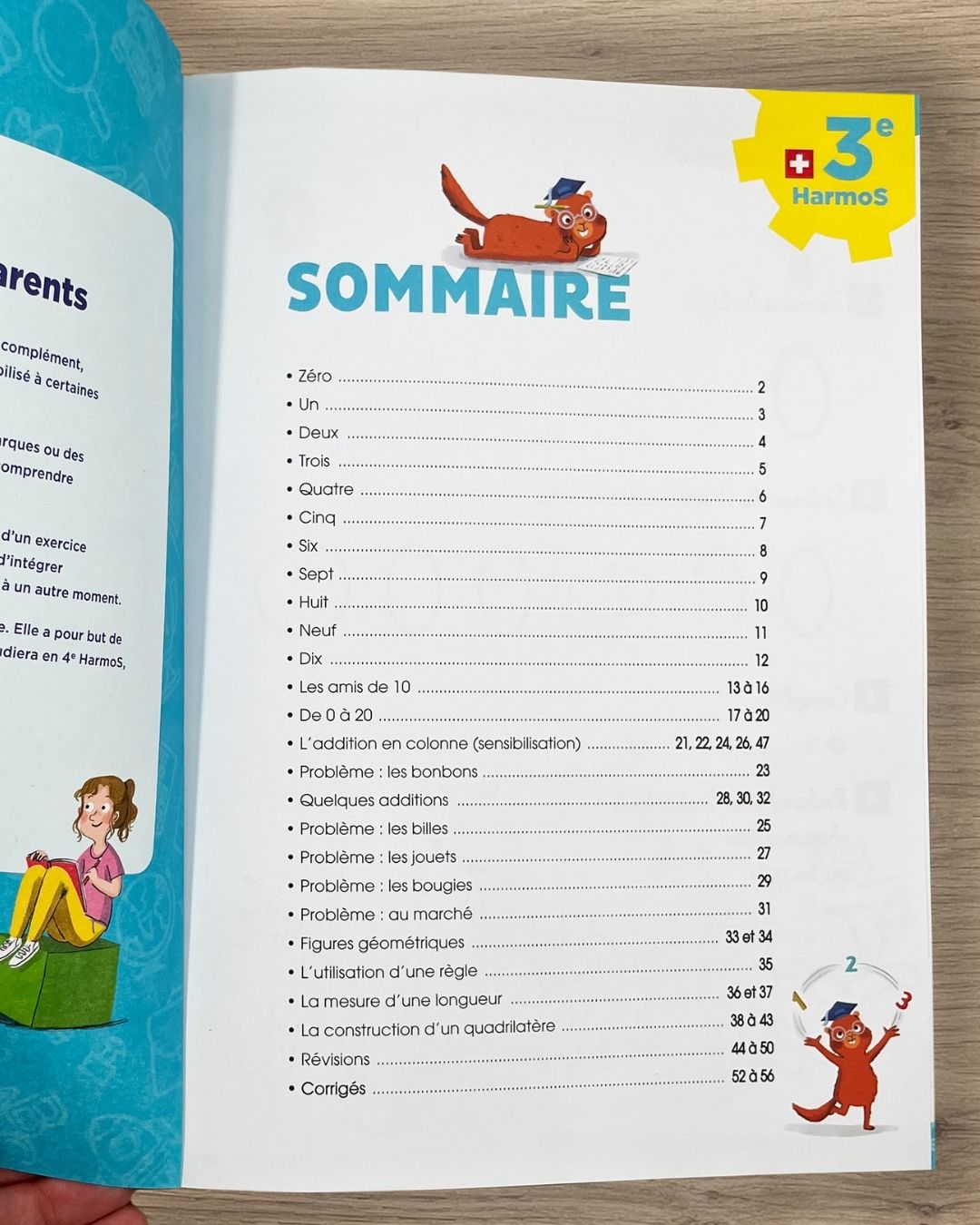 3P HarmoS - Je progresse en maths Appuis scolaires La family shop