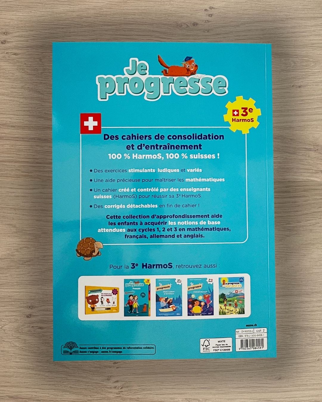 3P HarmoS - Je progresse en maths Appuis scolaires La family shop