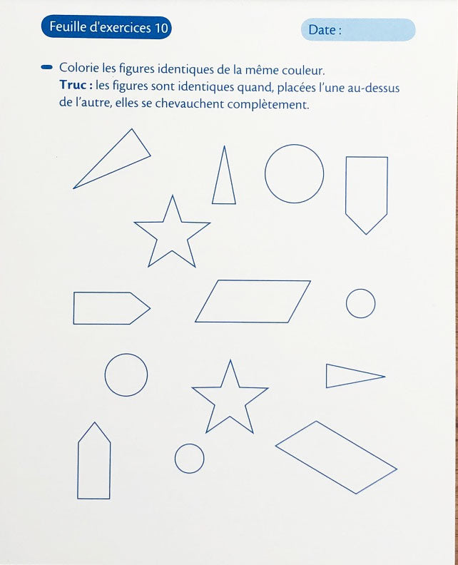 8-9 ans - Géométrie 4ème-5ème Harmos Appuis scolaires La family shop