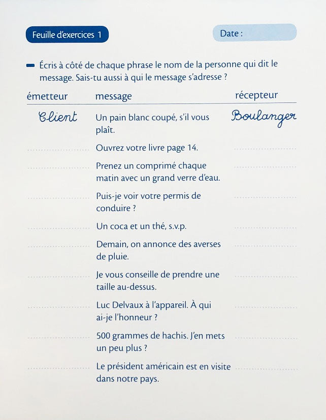 8-9 ans - Exercices Orthographe et vocabulaire - 5ème - 6ème harmos Appuis scolaires La family shop