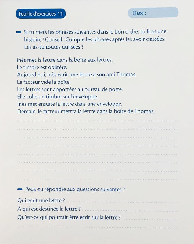 8-9 ans - Exercices Orthographe et vocabulaire - 5ème - 6ème harmos Appuis scolaires La family shop