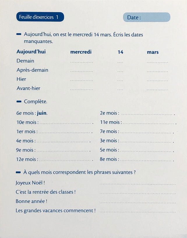 8-9 ans - Poids et mesures - 4ème-5ème harmos Appuis scolaires La family shop