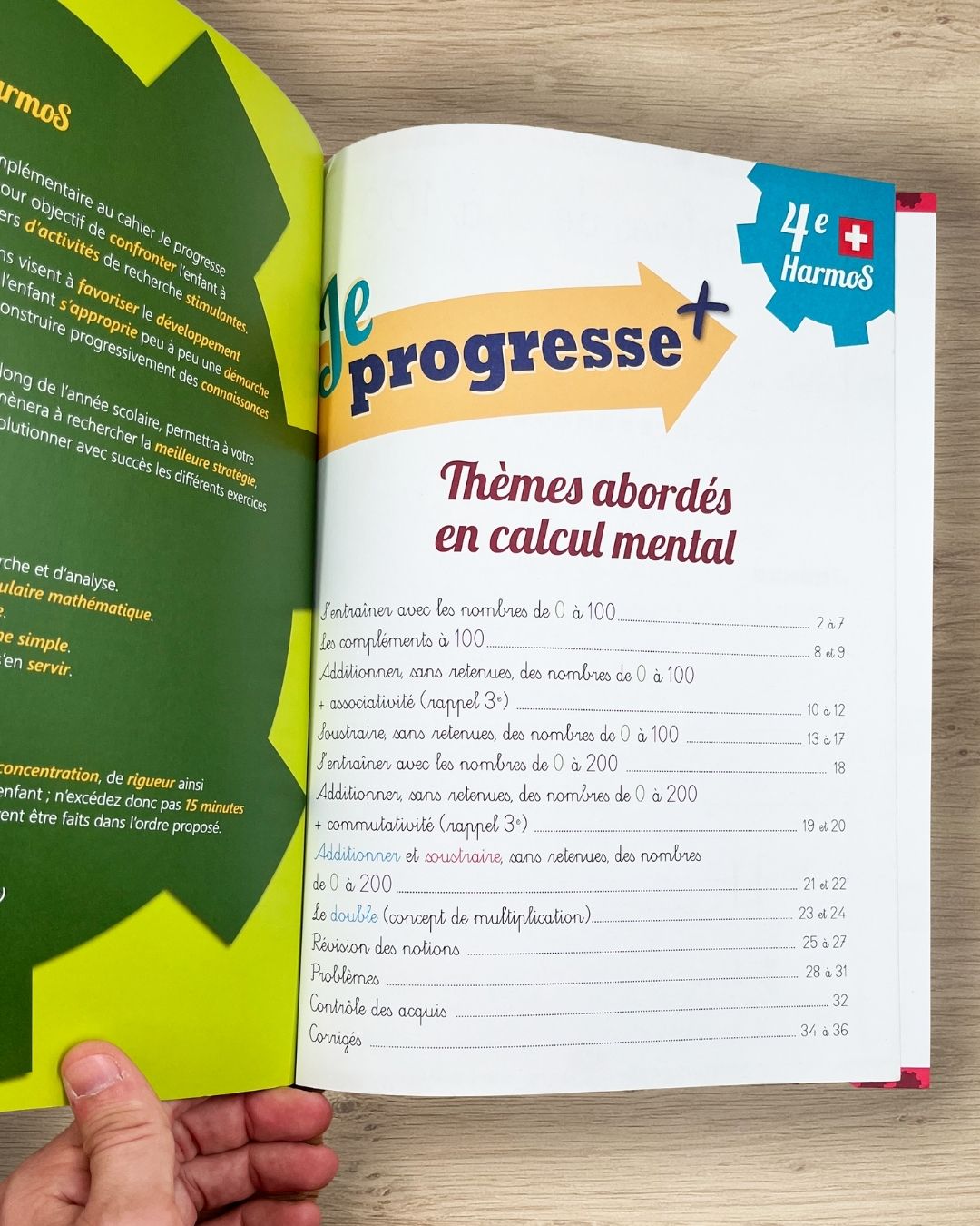 4ème HarmoS - Je progresse en calcul mental et problèmes Appuis scolaires La family shop