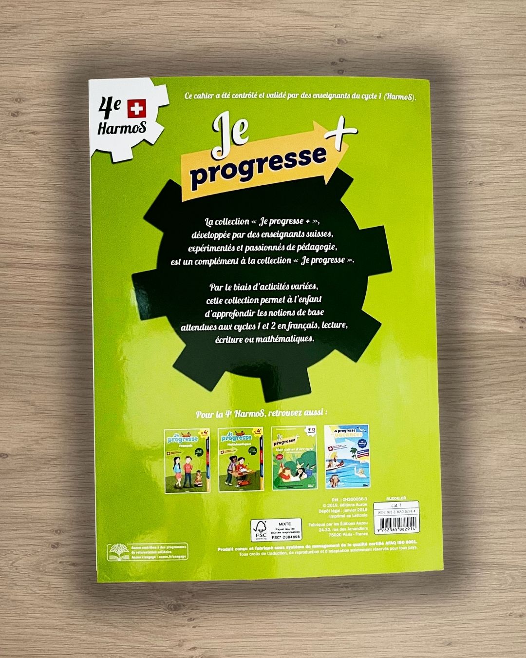 4ème HarmoS - Je progresse en calcul mental et problèmes Appuis scolaires La family shop