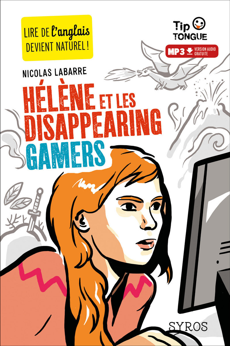 A2 - 8-9P - Hélène et les Disappearing Gamers. Texte en français et anglais Livres OLF