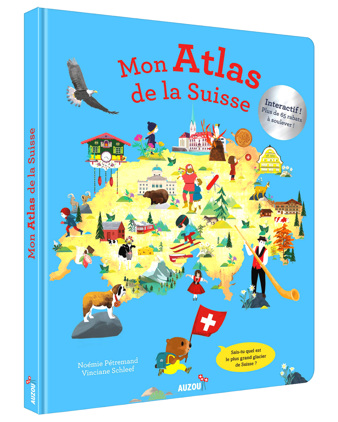 Mon atlas de Suisse - Dès 5 ans Livres La family shop