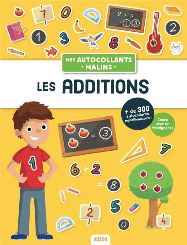 Cahier de jeux: 1 et 2ème harmos - Autocollants Les additions Cahiers de jeux La family shop