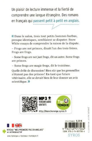 A1 - 7P - Blanche-Neige et la Magic Frog - Texte en français, partiellement en anglais Livres La family shop