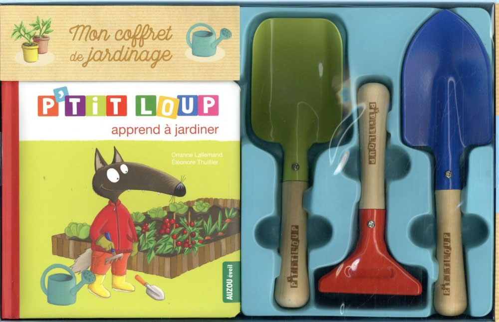 Coffret: Mon coffret de jardinage avec P'tit Loup Jeux & loisirs créatifs La family shop