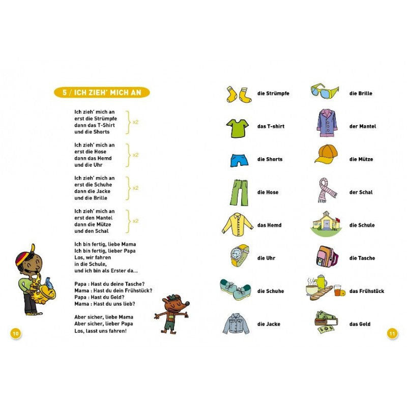 Chante et découvre l'allemand Livres Servidis