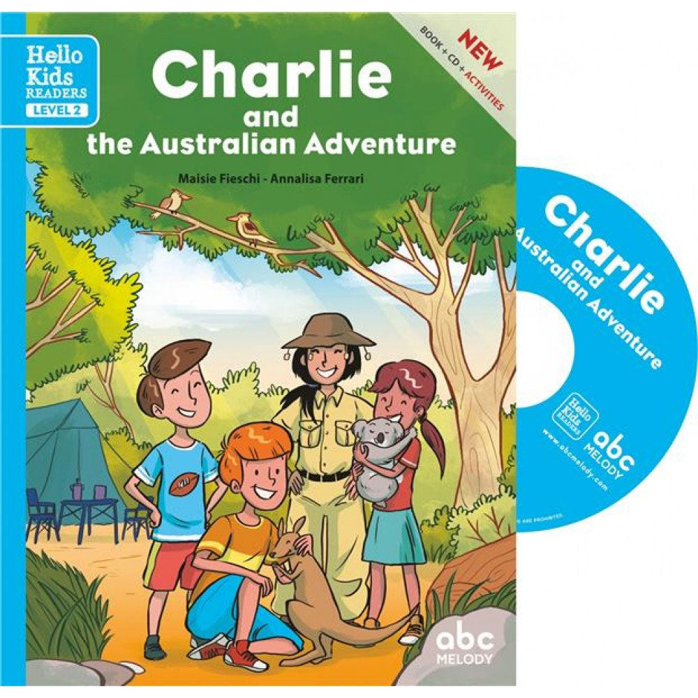 Charlie and the Australian Adventure: Level 2 (+ CD audio) Livres servidis