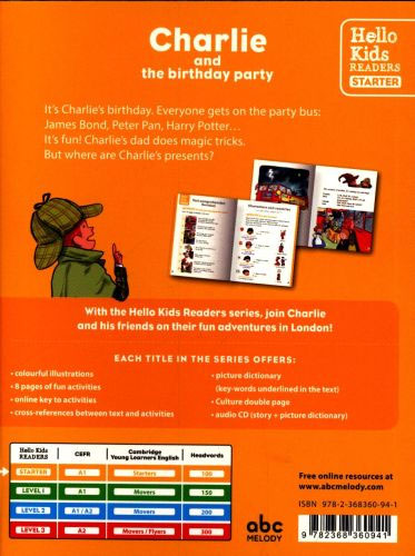 Charlie and the birthday party - Starter level (+ CD) Livres servidis