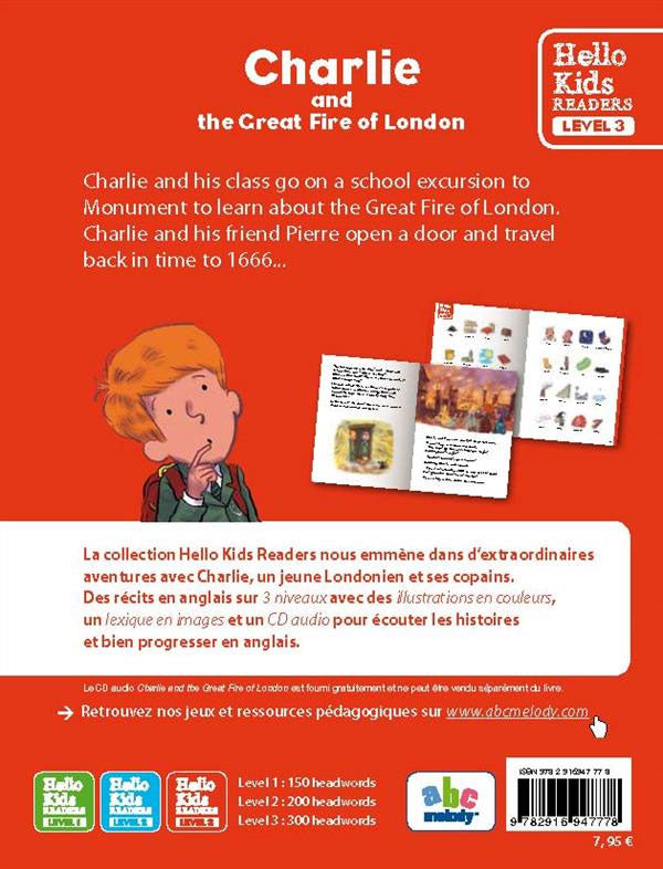 Charlie and the great fire of London. Level 3 (+ CD) Livres servidis