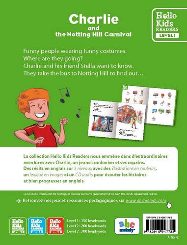 Charlie and the notting hill carnival. Level 1 (+CD audio) Livres servidis