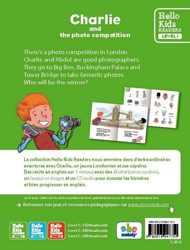 Charlie and the photo competition. Level 1 (+CD audio) Livres servidis