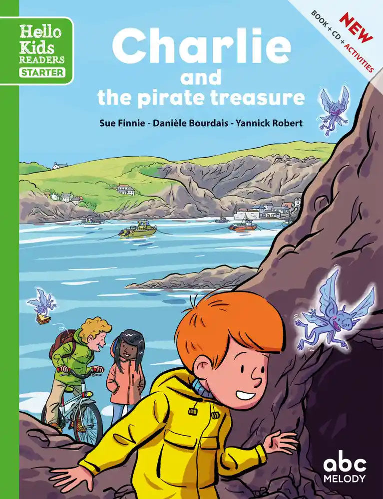 Charlie and the pirate treasure. Level 1 (+CD audio) Livres servidis