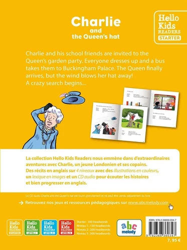 Charlie and the Queen's hat - Niveau 1 Livres servidis