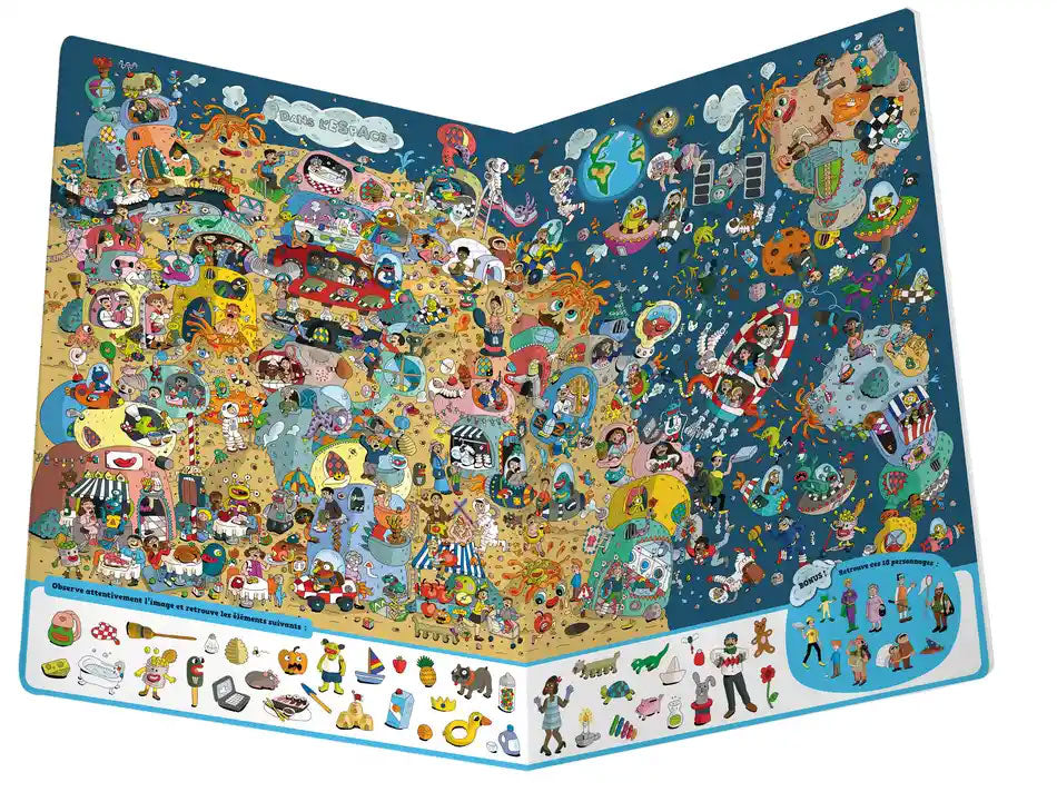 Cherche et Trouve GEANT Livres La family shop