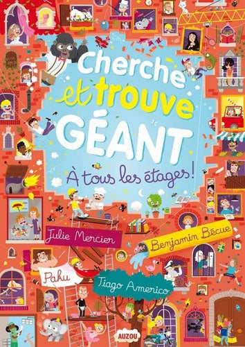 Cherche et Trouve GEANT: à tous les étages Livres La family shop