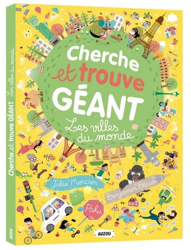 Cherche et Trouve GEANT - Villes du monde Livres La family shop