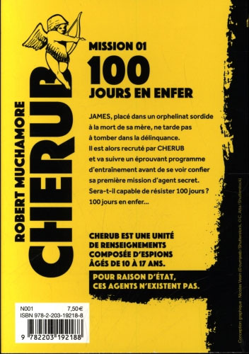 Cherub - 100 jours en enfer - T1 Livres La family shop