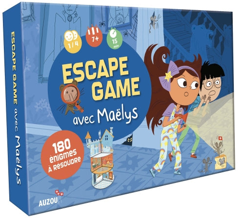 Escape game avec Maëlys - 180 énigmes à résoudre Jeux & loisirs créatifs La family shop