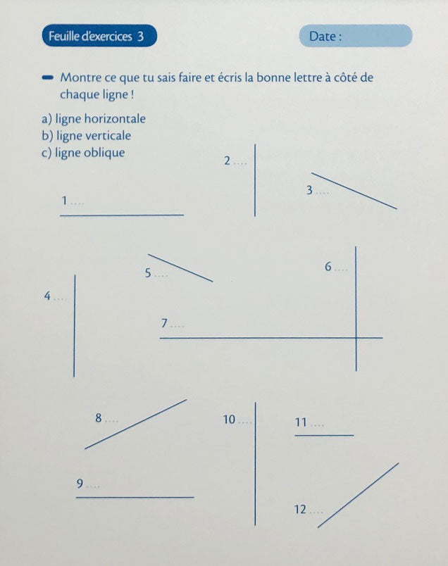 9-10 ans - Exercices de géométrie - 5ème - 6ème harmos Appuis scolaires La family shop