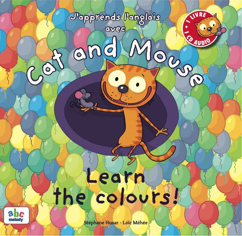 Cat And Mouse learn the colours - Niveau 1 Livres servidis