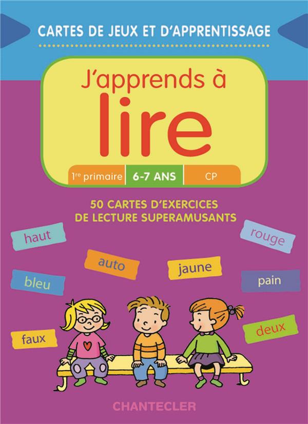 Cartes: Jeu de lecture: j'apprends à lire - 6 - 7 ans - 3 - 4P Harmos Jeux & loisirs créatifs La family shop