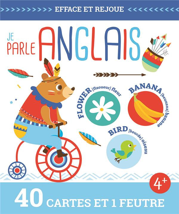 Je parle anglais - Enfant dès 5 ans Cahiers de jeux La family shop
