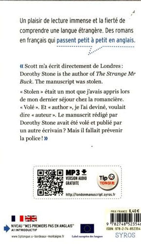 A1 - 7P - Jeanne et le Fake London Manuscript - Texte en français, partiellement en anglais Livres OLF