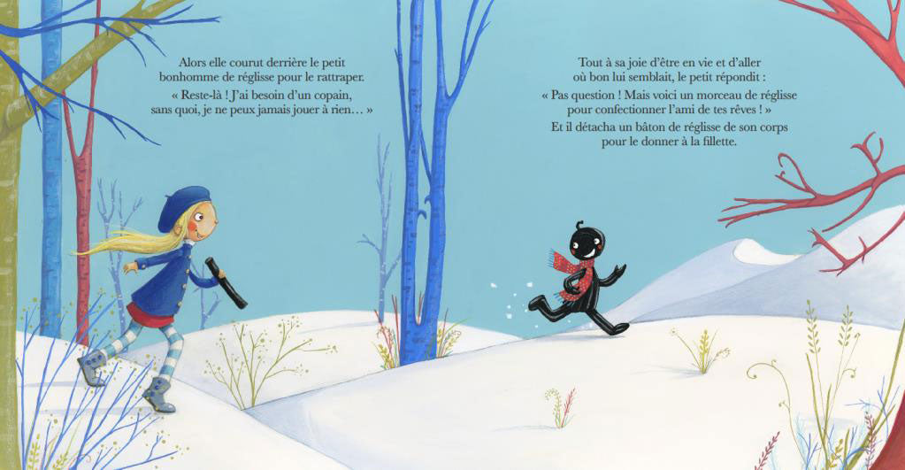 Le petit bonhomme de réglisse - Dès 3 ans Livres La family shop
