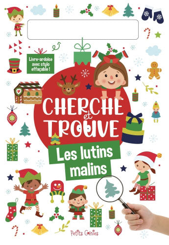 Cherche et trouve les Lutins malins  - Dès 4 ans Livres La family shop