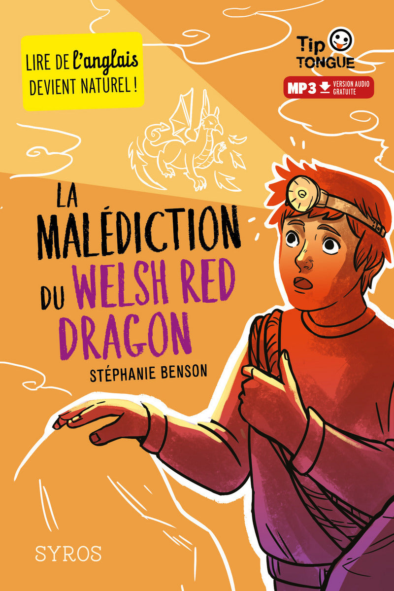 A1 - 8P - La Malédiction du Welsh Red Dragon - Texte en français et anglais Livres OLF