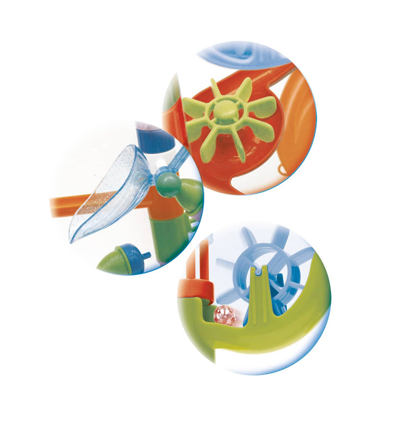 Toboggan-labyrinthe à billes, circuit à construire - Dès 5 ans - Kugelbahn-Labyrinth zum Zusammenbauen - ab 5 Jahren Jeux & loisirs créatifs Opitec - swissgame