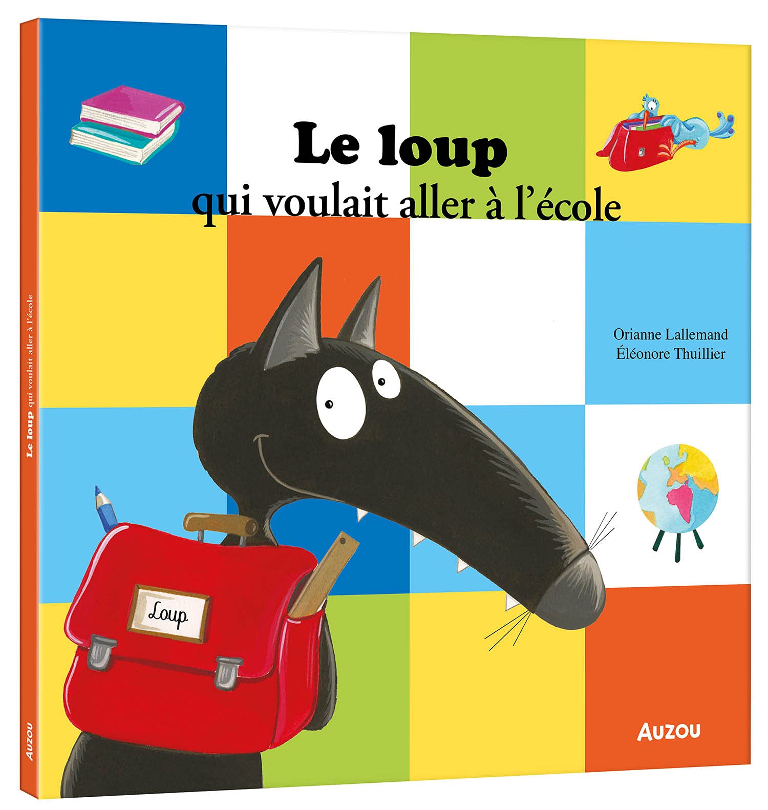 Le loup qui voulait aller à l'école - Grand Album Livres OLF