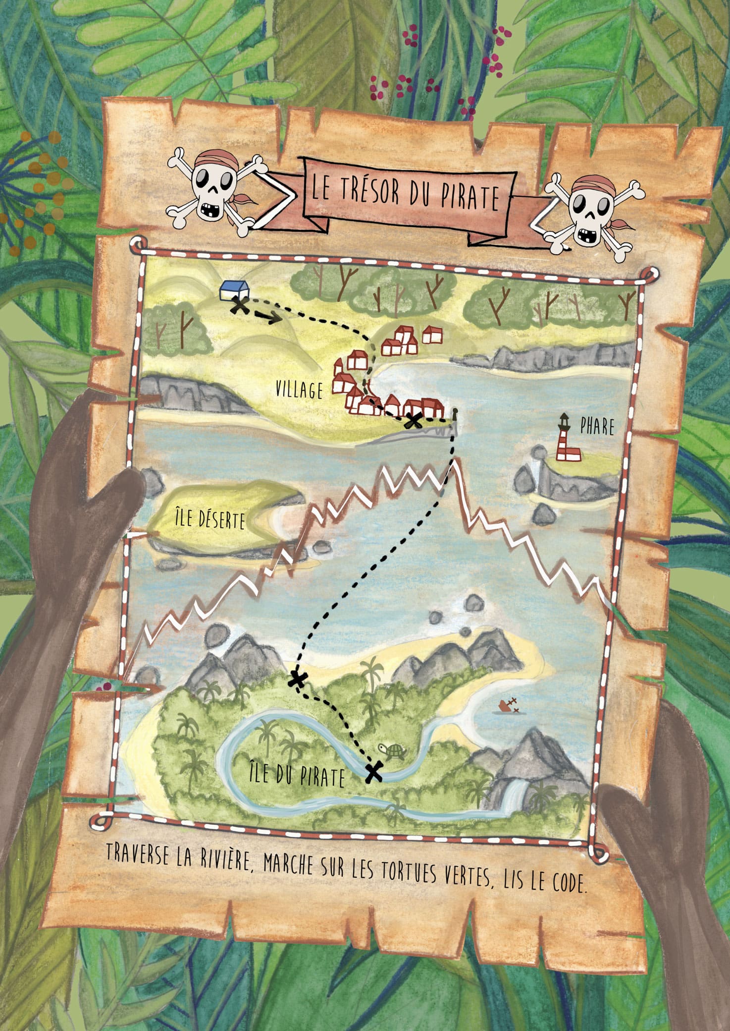 Petit Détective : Le trésor du pirate - N2: 3P - Les CH Livres OLF