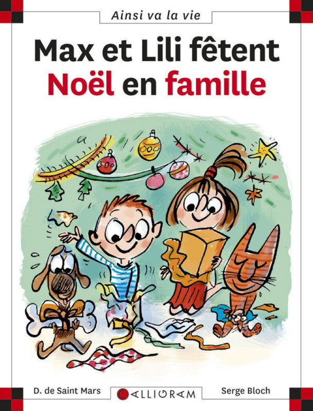Max et Lili fêtent Noël en famille Livres OLF