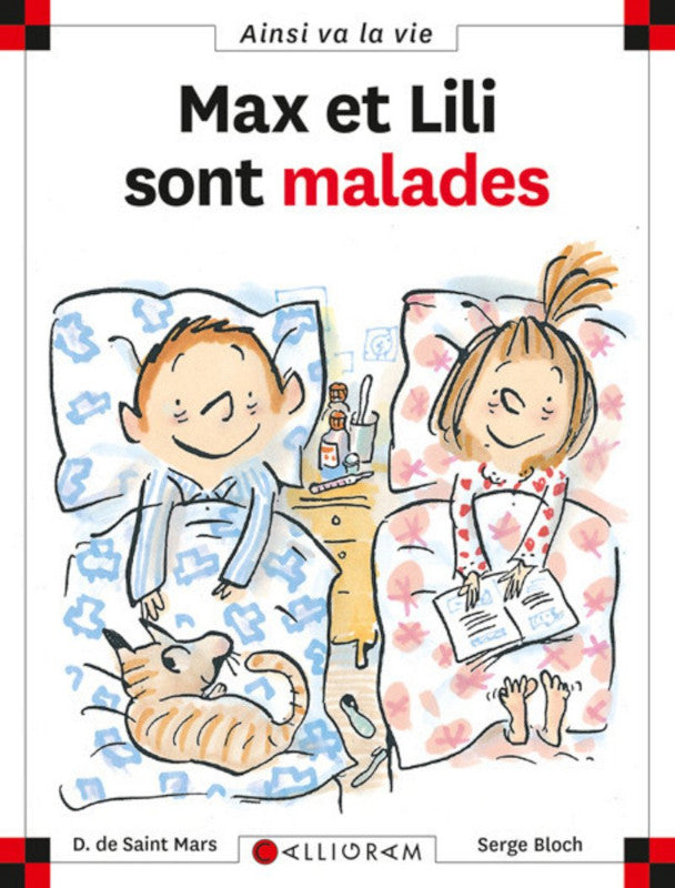 Max et Lili sont malades Livres La family shop