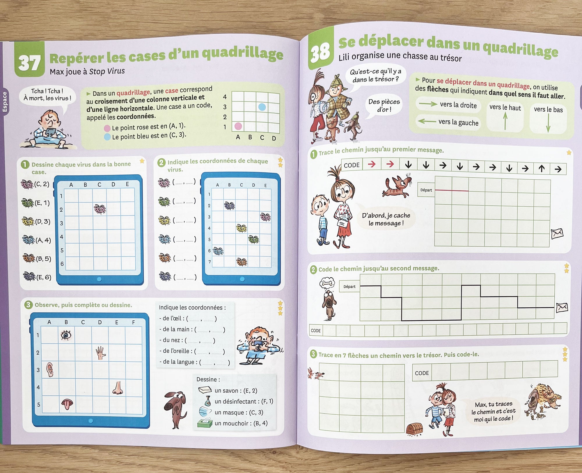 4ème HarmoS - Max et Lili t'accompagnent à l'école - Maths Appuis scolaires La family shop