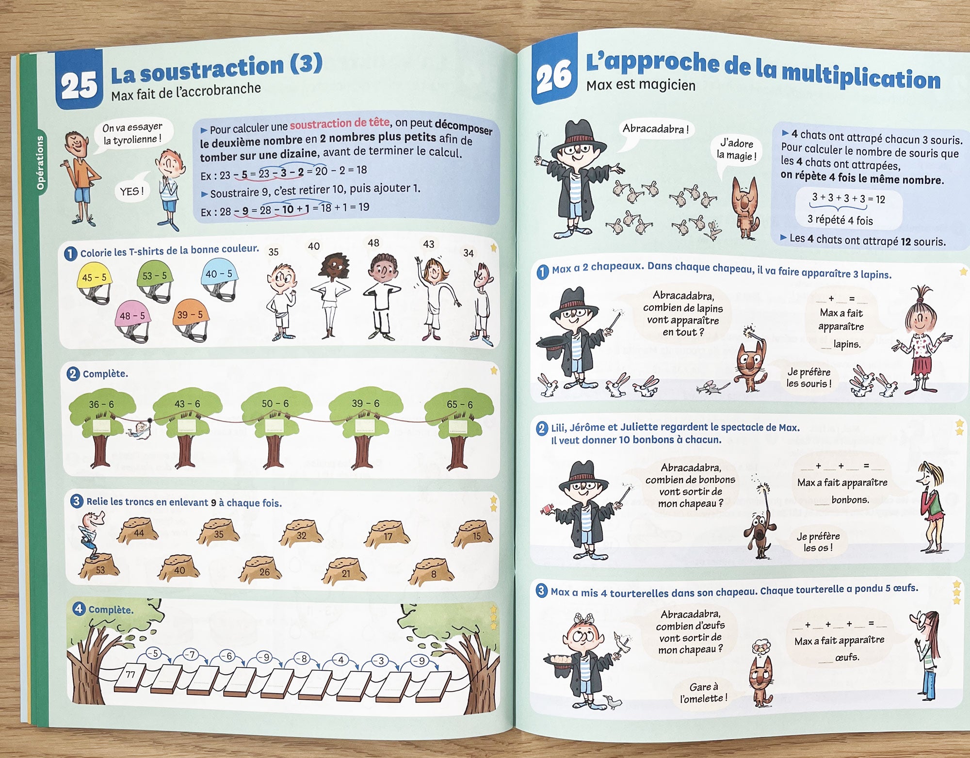 4ème HarmoS - Max et Lili t'accompagnent à l'école - Maths Appuis scolaires La family shop