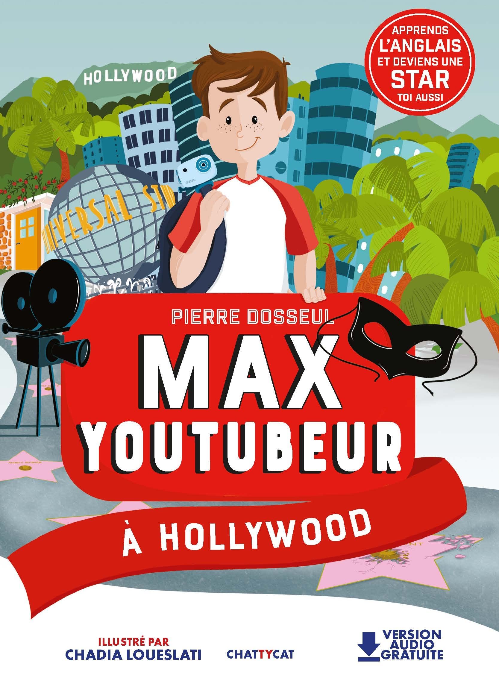 Max Youtubeur à Hollywood Livres OLF