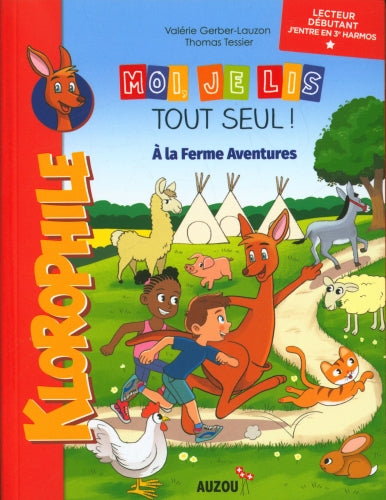 Moi je lis tout seul en fin 2ème - Klorophile N1 : A la ferme Aventures Livres La family shop