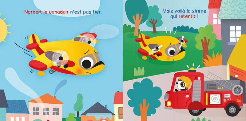 Livre de bain: Norbert, super canadair - livre-bain avec un jouet Jeux & loisirs créatifs La family shop