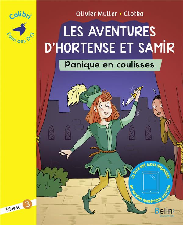 Panique en coulisses. Dyslexie N3 - 4-5P Dyslexie et concentration La family shop