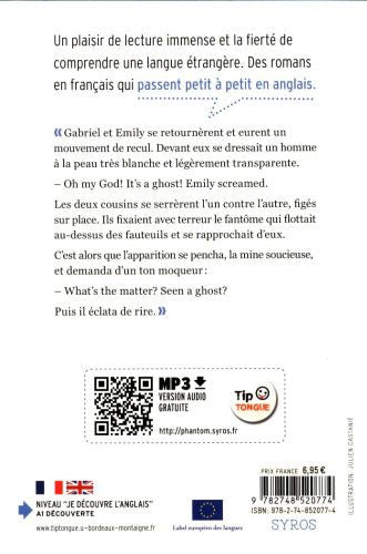 A1 - 7-8P - Qui a vu le Phantom of the Opera ? Texte en français, partiellement en anglais Livres OLF