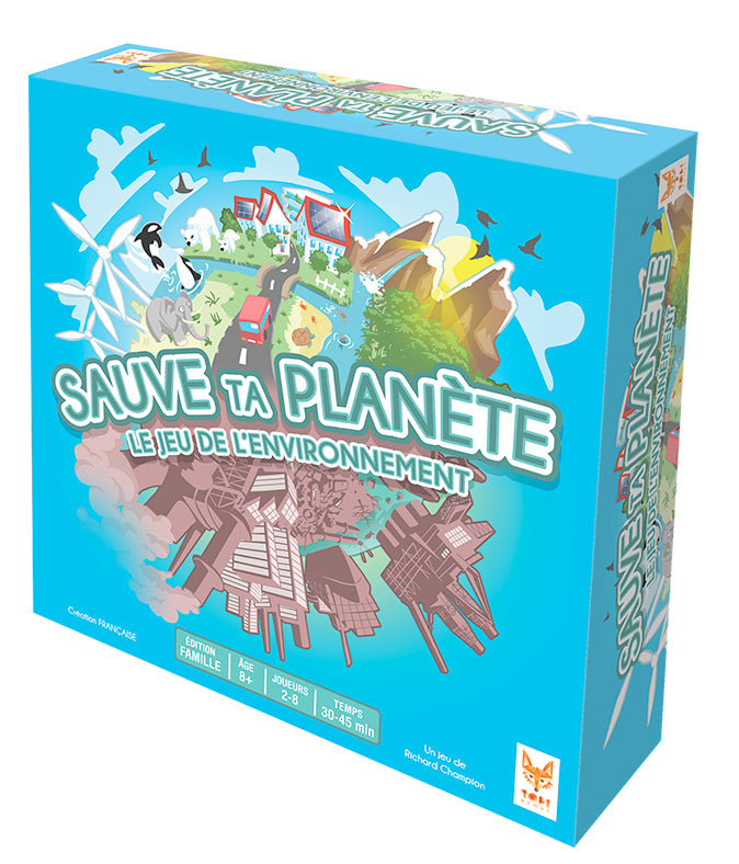 Sauve ta planète, le jeu-quiz familial sur l'environnement Jeux & loisirs créatifs Interplay (swissgame)