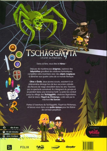 Deviens le héros: Tschäggättä – L’Esprit du Printemps - Dès 8 ans Livres La family shop